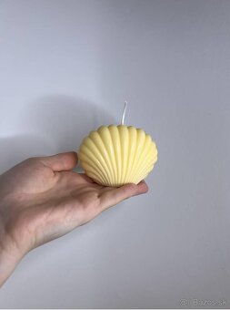Sójová sviečka „Shell“ - 2