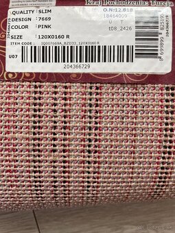 Detské koberce SLIM 7669 PINK 120x160 - 2