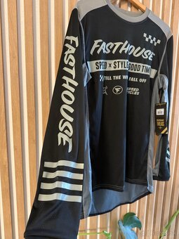 Dres Fasthouse, Grindhouse Domingo Jersey - Black - 2