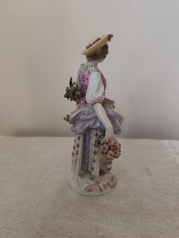 Passau žena nemecko porcelánová soška - 2