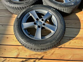 Hliníkové disky r16 (5x114,3) + pneu POLARIS 5 - 2