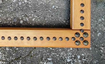 Masívny drevený rám 70 x 50cm - 2