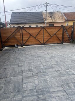 Samonosná oceĺova brána s pohonom - 2