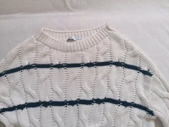 ZARA pletený sveter M - 2