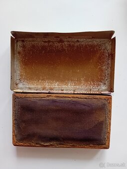 Starý pečiatkový vankúš a nožíky - 2