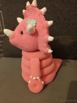 Hačkovana skladačka Triceratops - 2