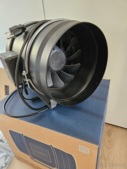 AC INFINITY - Ventilátor, tlmič (silencer) a flexibilná rúra - 2