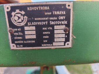 Elektrický Šrotovnik - 2