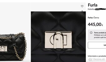 Kožená kabelka Furla - 2