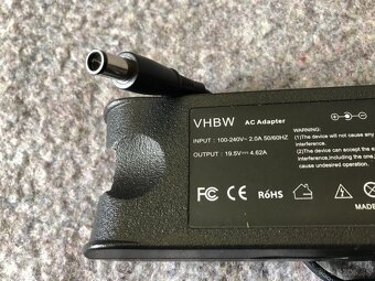 Nabíjačka na notebook. DELL - okrúhla hrubá koncovka. - 2