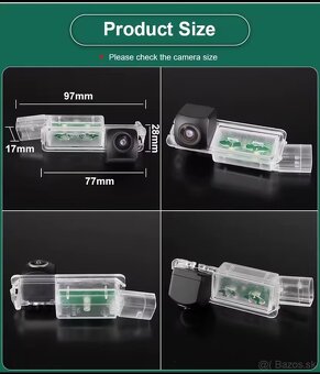 Parkovacia kamera 170° 1280x720P - 2