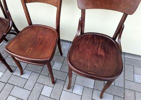Jídelní židle "thonetky" po renovaci - 2