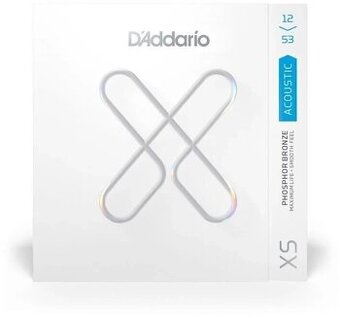 TOP 12" struny pre akustickú gitaru - D'ADDARIO XAPPB1253 - 2