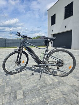 Trekingový elektrobicykel Riverside 520 E vysoký rám sivý - 2