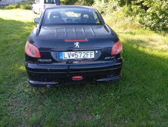 Rozpredám Peugeot 206 CC Cabriolet benzín 1,6 - 2