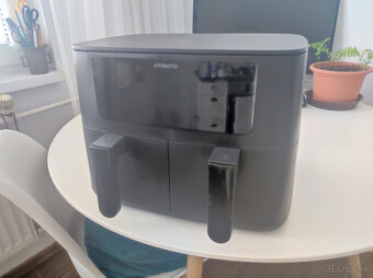 AIR FRYERV - fritéza2x 4L AMBIANO GT-DAF-01 farba čierna - 2