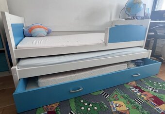 Postel s vysuvnym lozkom 185x80 - 2