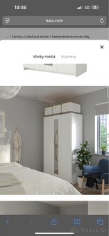 Ikea brimmes skriňa - 2