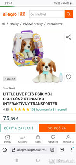 Moje skutočné šteniatko Little Live pets pes - 2