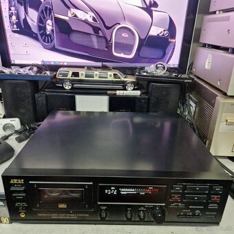 AKAI DX-57...3 hlavový kazetový deck , Dual Capstan ... - 2