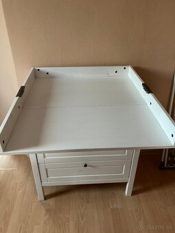 Biela komoda na prebaľovanie IKEA SUNDVIK - 2