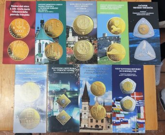 Letáky k slovenským SK  pam.minciam Ag aj Au - 2