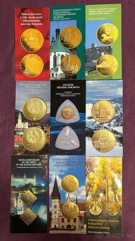 Letáky k slovenským SK pam.minciam Ag aj Au - 2