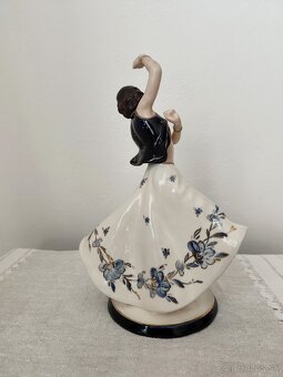 Royal dux veľká tanečnica porcelánová soška - 2