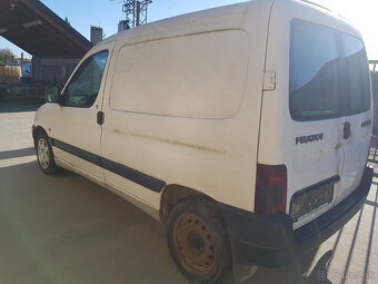 PEUGEOT PARTNER 1,9D 51KW RV.2002 - 2