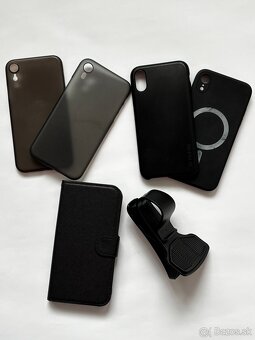 iPhone XR kryty na telefon + drziak do auta - 2