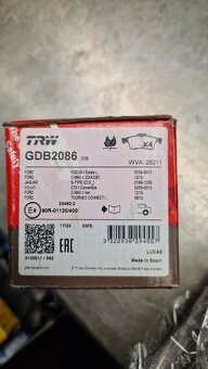 Brzdove oblozenie - 2