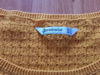 Pulovek horcicovej farby - 2