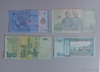 Zbierka bankoviek - rôzne po 1.5eur - 2