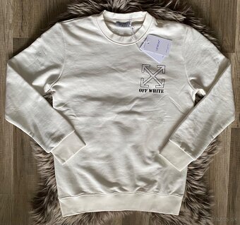 Mikina offwhite S - 2