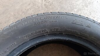 Predám celoročnú pneumatiku Bridgestone Weather Control - 2