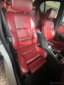 Predám individual červené sportsitze sedadlá E60 - 2