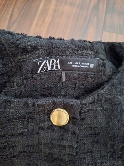 ZARA čierny kabát vel.S - 2