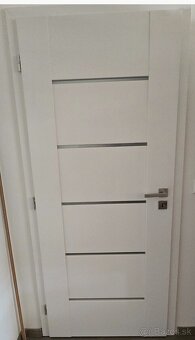 Interiérové dvere Naturel AURA levé 90 cm biela matná AURABM - 2