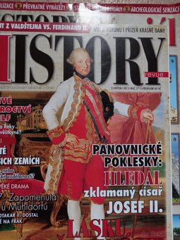 časopis History revue staršie čísla - 2