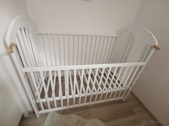 Detská postieľka s matracom+vanička na kúpanie Ikea - 2