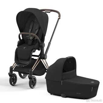 CYBEX Kočík kombinovaný Priam 4.0 Rosegold Sepia Black Plati - 2