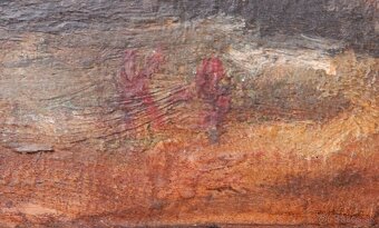 Monogramista-Ženy v parku olejomalba - 2