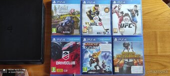 Ps4 slim 500gb+hry - 2