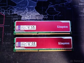 Predám pamäte RAM Kingston HyperX 2x4GB - 8GB kit - 2