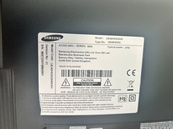 Smart TV Samsung UE40H5303AW (40", Full HD, Smart Hub) - 2