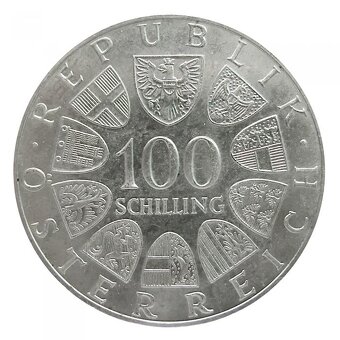 100 schilling (strieborne) - 2