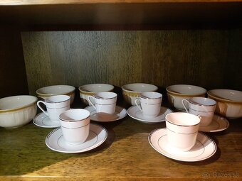 Stará kameninová sada na čaj NDR - 2