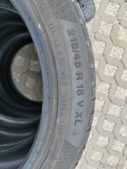 Zimné pneumatiky Continental 215/45 r18 - 2