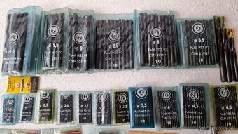 Predám alebo vymením HSS vrtáky a závitníky. - 2