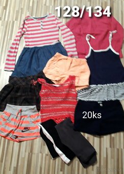 Balik 20ks.oblečenia 128/134 - 2